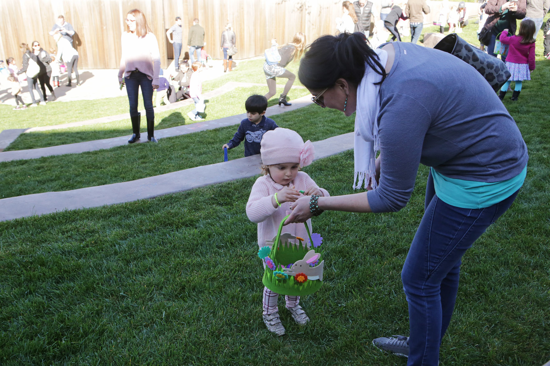 Easter egg hunt at Copia